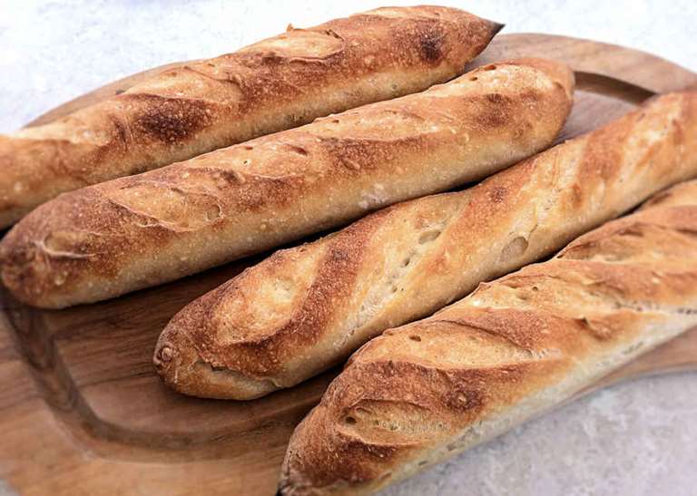 Sourdough Baguettes Recipe Cuisine Fiend 5231